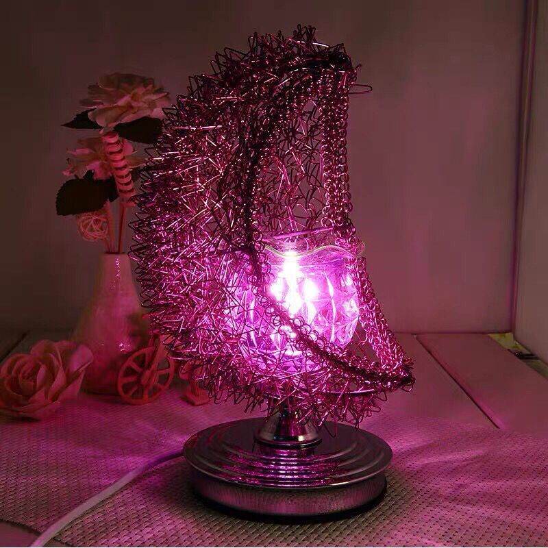 Aluminum Crescent Aromatherapy Lamp Incense Burner - Calmora - Sleep Galleria