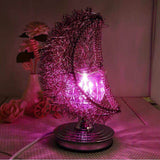 Aluminum Crescent Aromatherapy Lamp Incense Burner - Calmora - Sleep Galleria