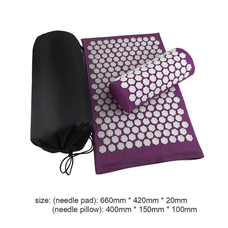 Lotus Shape Acupressure Mat Pillow Massage Set - Calmora - Sleep Galleria
