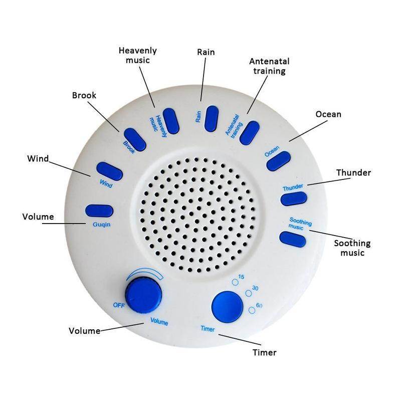 Portable White Noise Sound Machine With Timer - Sleep Galleria