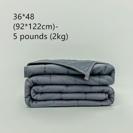 Pure Cotton Plain Weighted Blanket 2kg - Calmora - Sleep Galleria