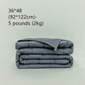 Pure Cotton Plain Weighted Blanket 2kg - Sleep Galleria