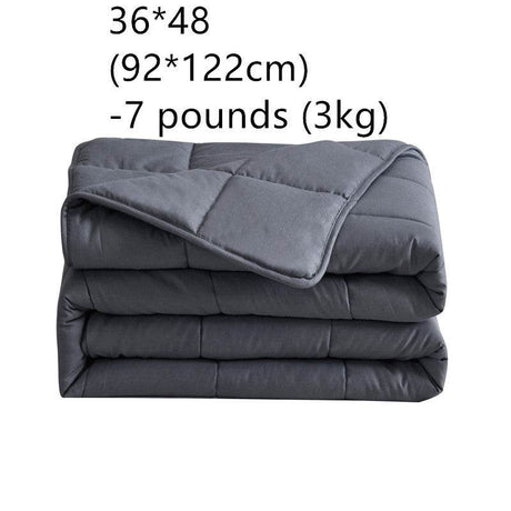 Pure Cotton Plain Weighted Blanket 2kg - Calmora - Sleep Galleria