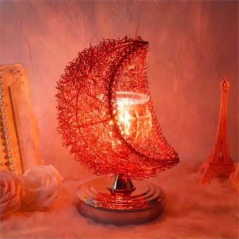 Aluminum Crescent Aromatherapy Lamp Incense Burner - Calmora - Sleep Galleria
