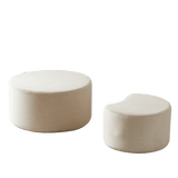 Set of 2 Upholstered Foam Ottoman Coffee Tables - Sleep Galleria