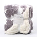 Double Thickened Imitation Lambskin Plush Polyester Blanket - Calmora - Sleep Galleria