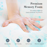 Memory Foam Cooling Gel Infused Mattress Topper - Sleep Galleria