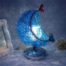 Aluminum Crescent Aromatherapy Lamp Incense Burner - Calmora - Sleep Galleria