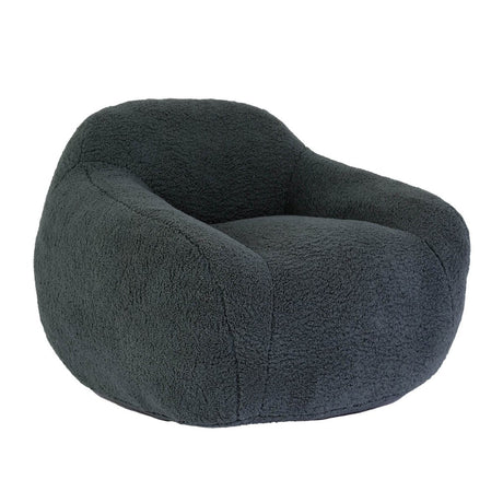 Spacious Memory Foam Teddy Bean Bag Chair - Calmora - Sleep Galleria
