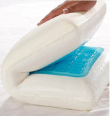 Slow Rebound Memory Foam Cooling Pillow With Cotton Cover - Zenvia - Sleep Galleria