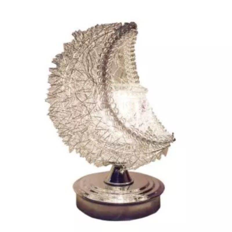 Aluminum Crescent Aromatherapy Lamp Incense Burner - Calmora - Sleep Galleria