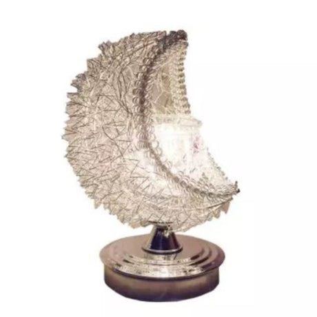 Aluminum Crescent Aromatherapy Lamp Incense Burner - Calmora - Sleep Galleria