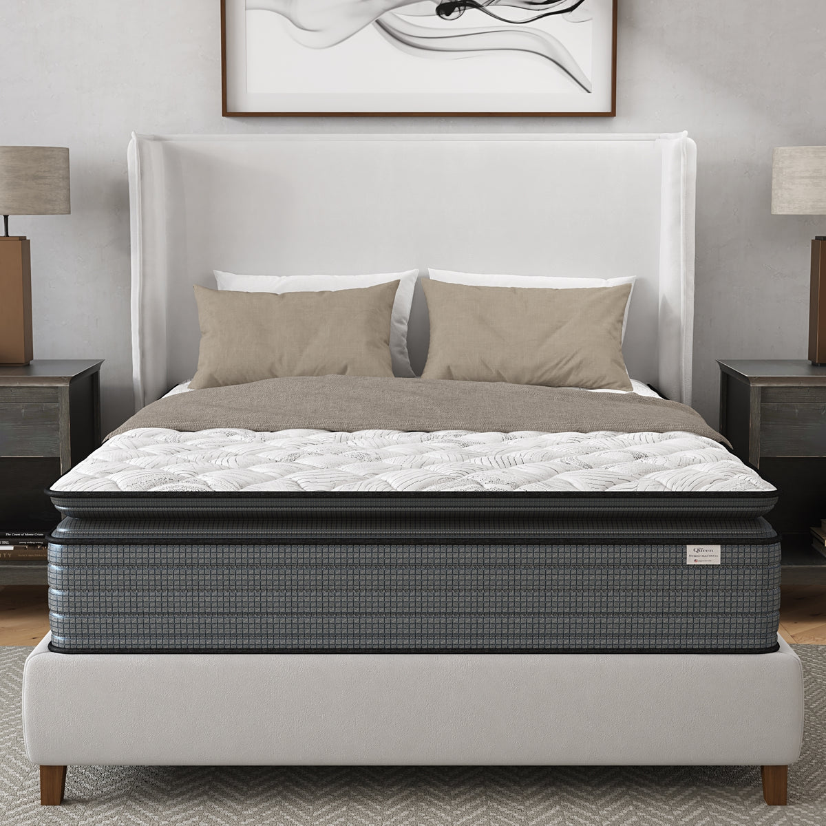 Medium 14-Inch Orthopedic Hybrid Pillow Top Full Mattress