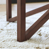 Modern Round Tempered Glass Top Coffee Table - Sleep Galleria