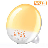 WiFi Voice Control Smart Sunrise Wake-Up Light - Sleep Galleria