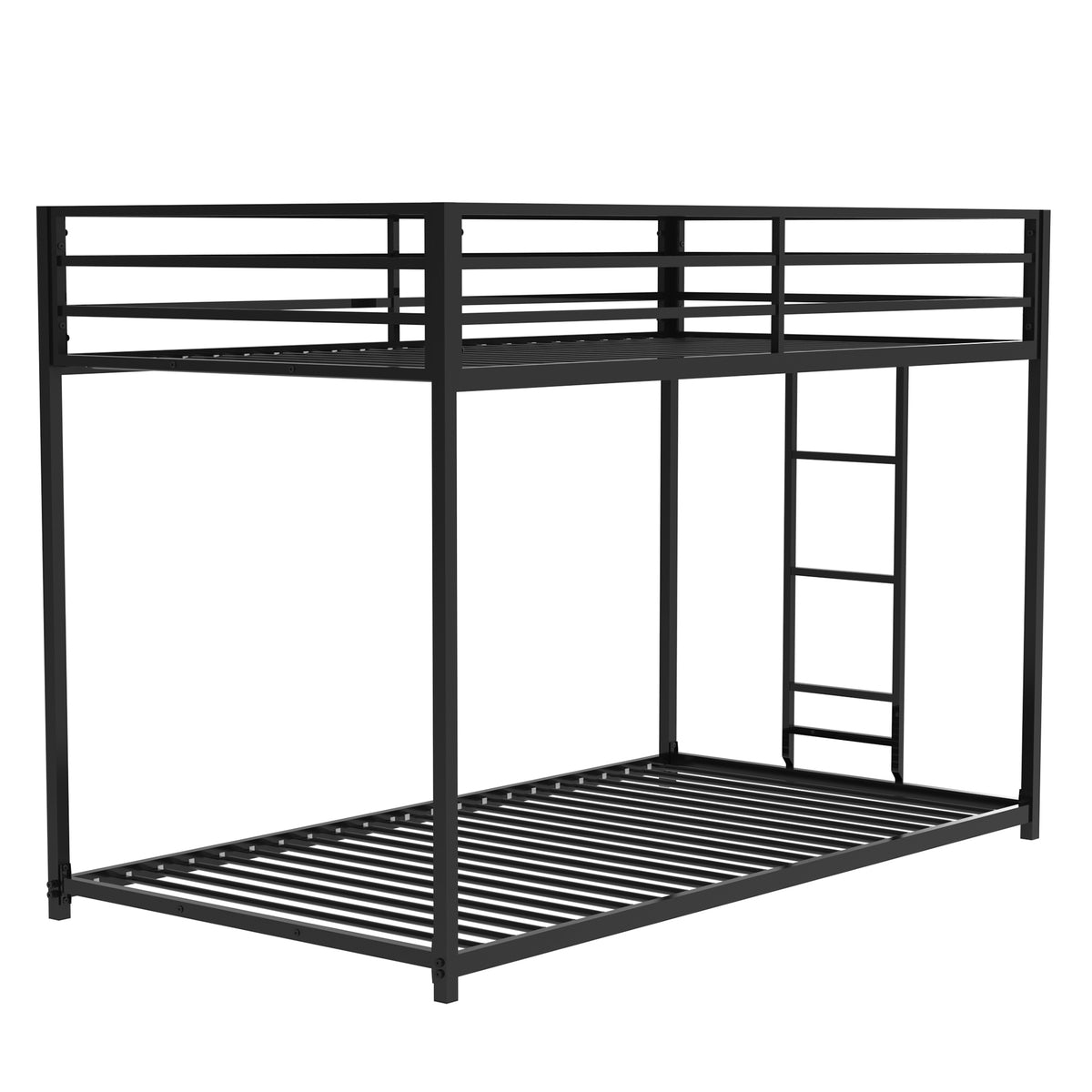 Twin Classic Metal Twin Over Twin Bunk Bed Frame