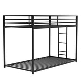 Twin Classic Metal Twin Over Twin Bunk Bed Frame