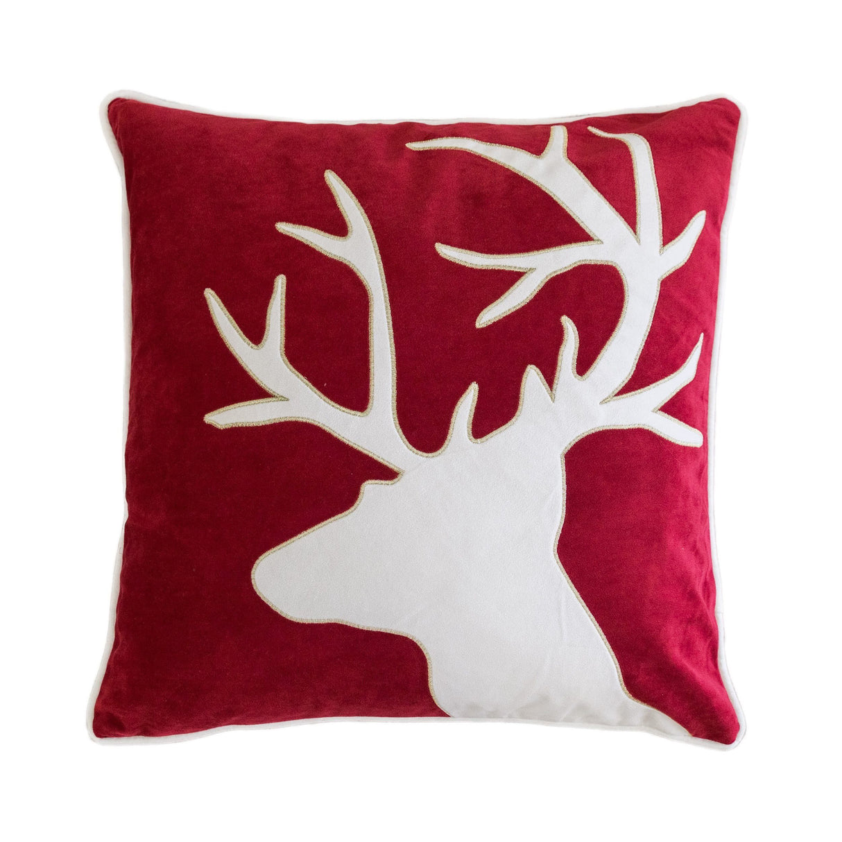 Holiday Velvet Accent Pillow With Plush Insert 20x20