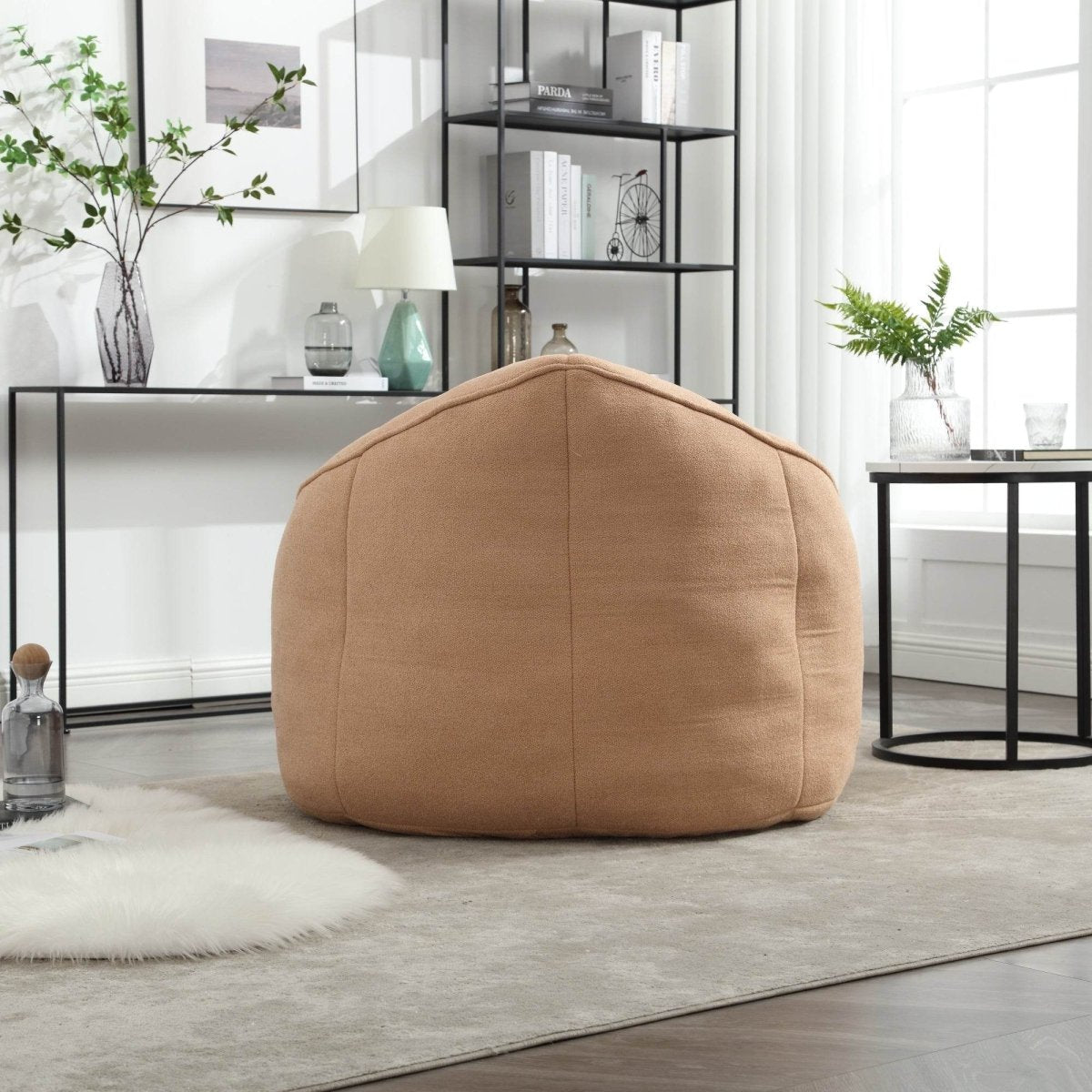 Microfiber Foam Filled Bean Bag Chair - Sleep Galleria