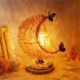 Aluminum Crescent Aromatherapy Lamp Incense Burner - Calmora - Sleep Galleria