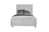 Modern Full Wood Bed Frame With Headboard