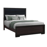 Adelaide Queen Solid Wood Upholstered Bed Frame