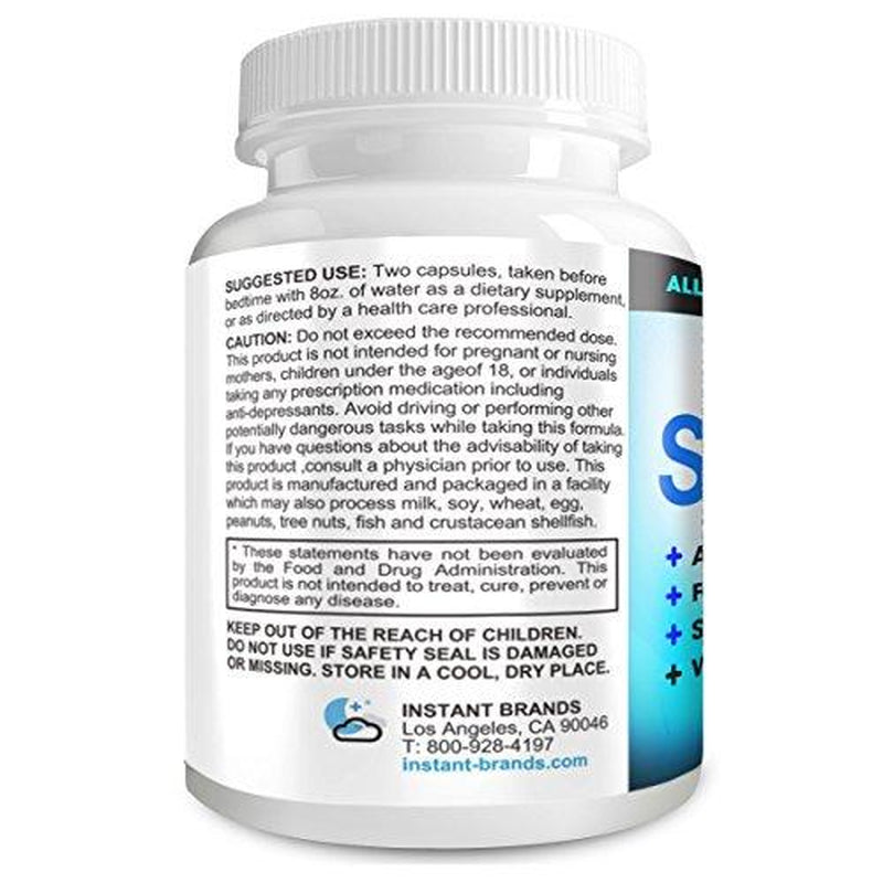 Instant Sleep - Sleep Support Formula Natural Healthcare Vitamin