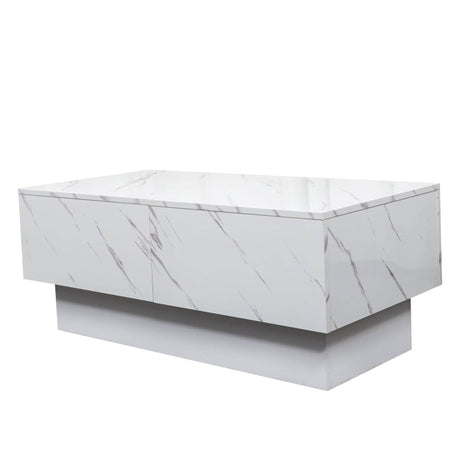 Extendable Sliding Top Coffee Table With Hidden Storage - Sleep Galleria