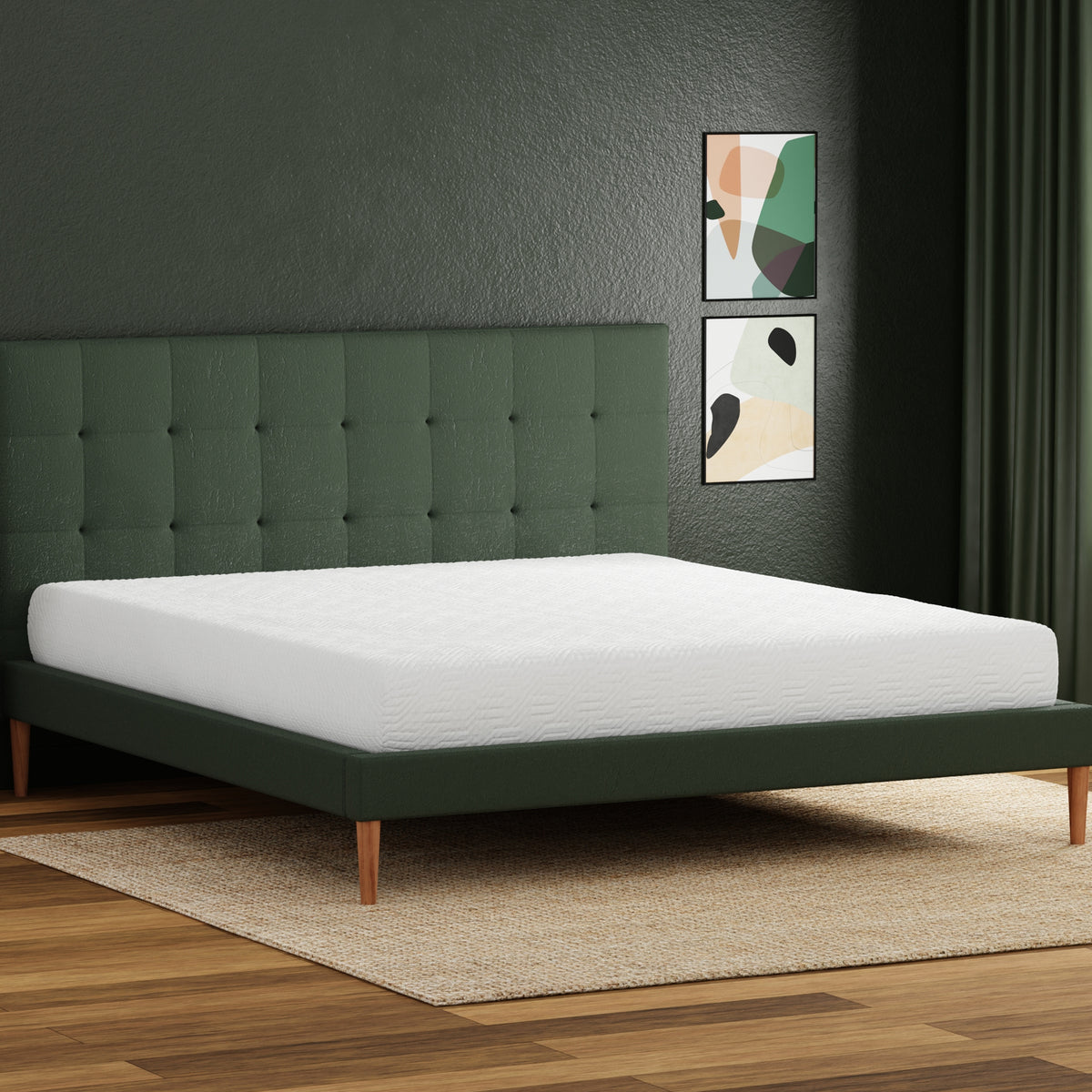 Queen Firm 8-Inch Gel-Infused Memory Foam Mattress