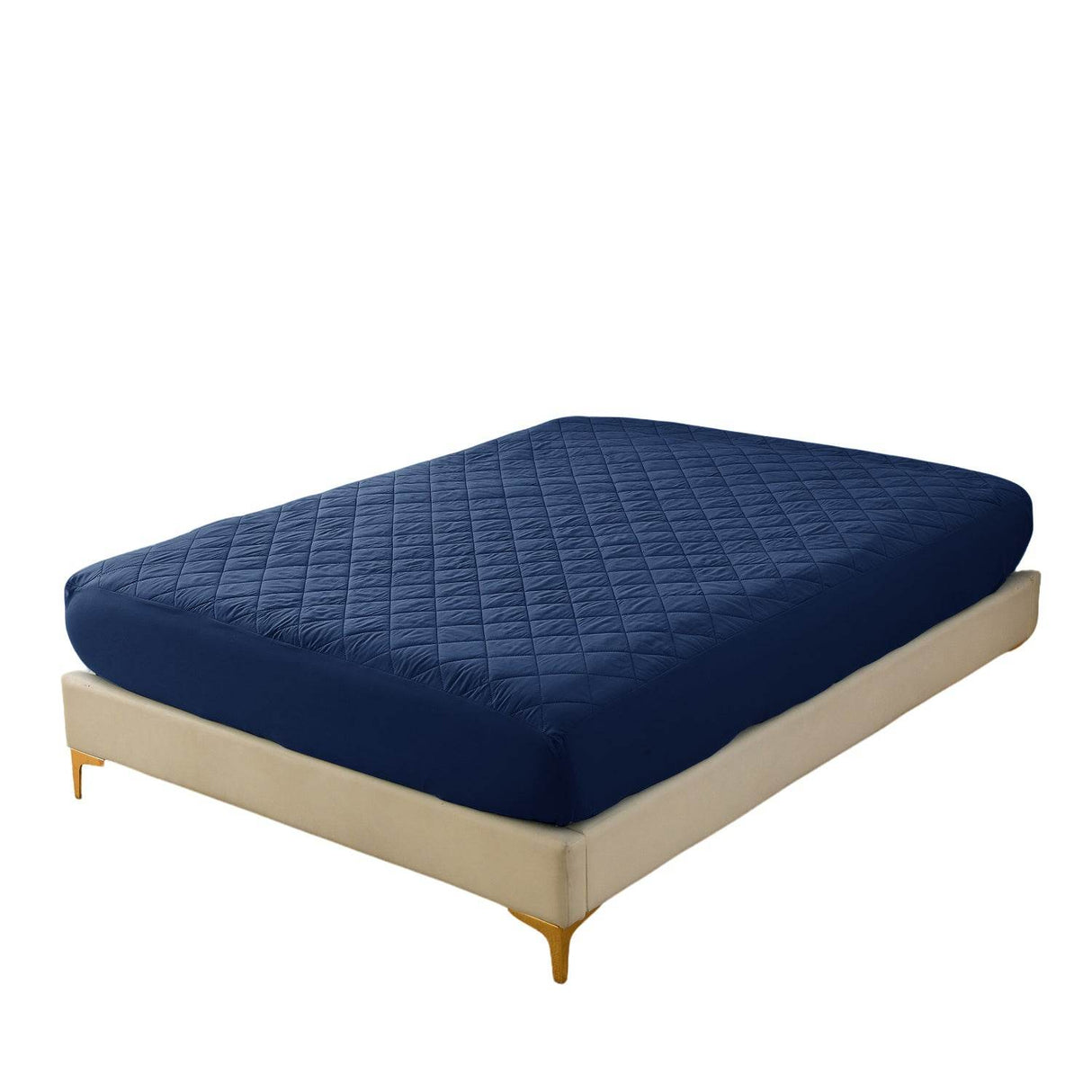 Waterproof Quilted Cotton Fitted Sheet Full Size - Sleep Galleria