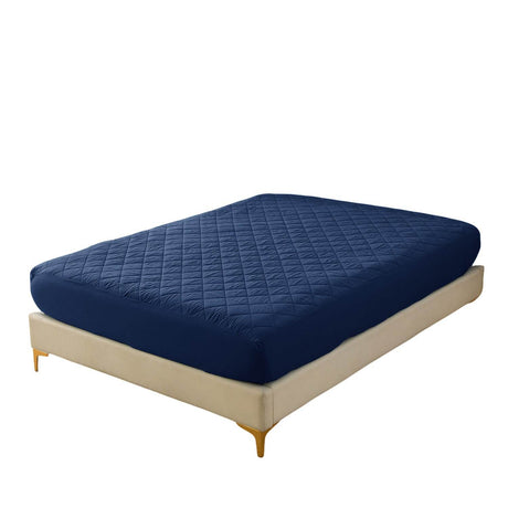 Waterproof Quilted Cotton Fitted Sheet Full Size - Sleep Galleria