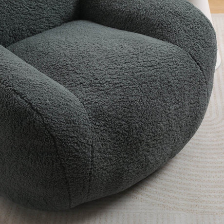 Spacious Memory Foam Teddy Bean Bag Chair - Calmora - Sleep Galleria