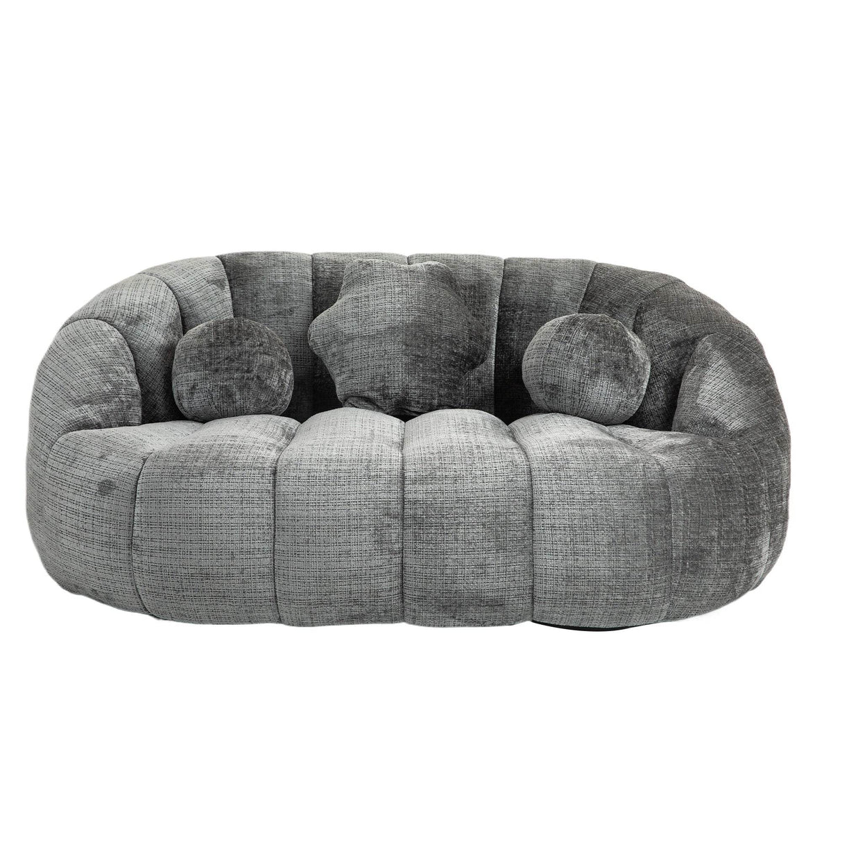 High Density Foam Chenille Bean Bag Lounge Chair - Sleep Galleria