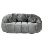 High Density Foam Chenille Bean Bag Lounge Chair - Sleep Galleria