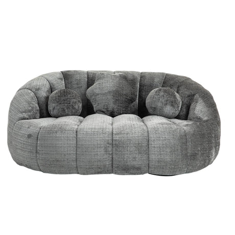 High Density Foam Chenille Bean Bag Lounge Chair - Sleep Galleria
