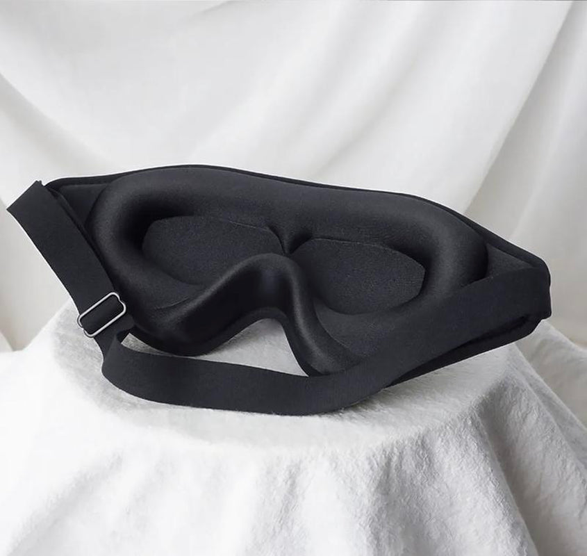 3D Eyelash Lash Mask Eye Mask Protection for Sleep with Adjustable Strap Lash Extension Sleep Mask Comfort for Sleep Relaxing Silk Cotton Soothing Foam