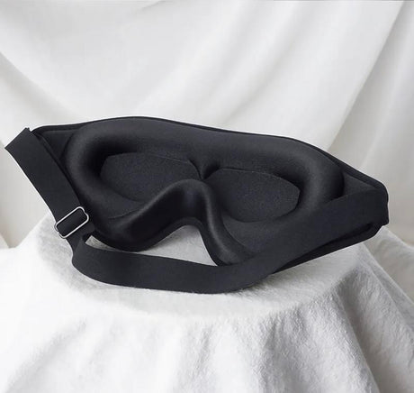3D Eyelash Lash Mask Eye Mask Protection for Sleep with Adjustable Strap Lash Extension Sleep Mask Comfort for Sleep Relaxing Silk Cotton Soothing Foam