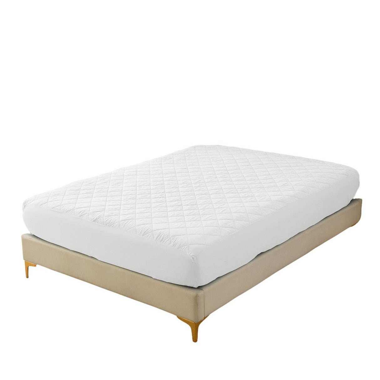 Waterproof Ultrasonic Cotton Twin Mattress Protector - Sleep Galleria