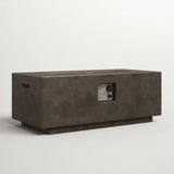 Modern Concrete Propane Gas Outdoor Fire Pit Table