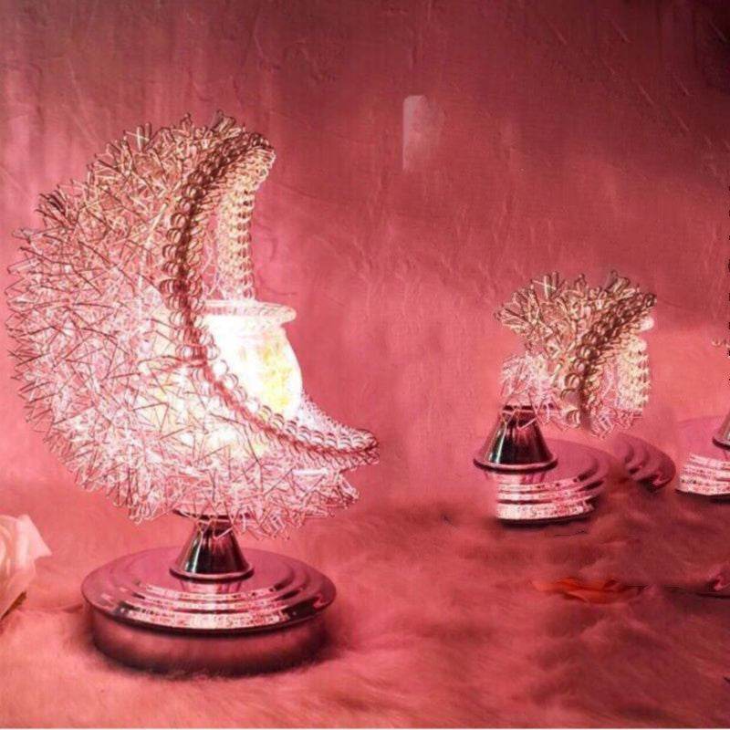 Aluminum Crescent Aromatherapy Lamp Incense Burner - Calmora - Sleep Galleria