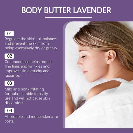 Lavender Magnesium Hydrating Body Lotion Gentle Care - Calmora - Sleep Galleria