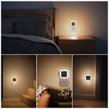 Night Light, Night Lights Plug into Wall 6-Pack, Plug in Night Light, Dusk to Dawn Nightlight Led Night Lights for Bedroom, Bathroom, Hallway Warm White