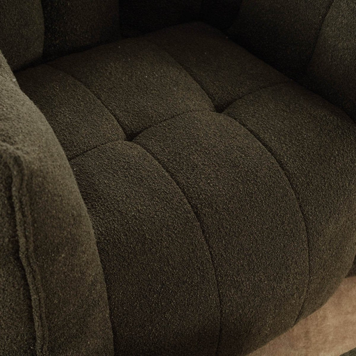 Soft Chenille Bean Bag Chair with Foam - Calmora - Sleep Galleria