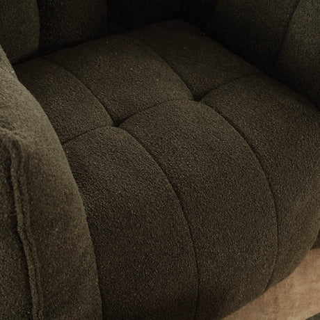 Soft Chenille Bean Bag Chair with Foam - Calmora - Sleep Galleria