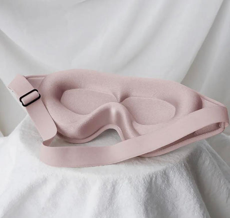 3D Eyelash Lash Mask Eye Mask Protection for Sleep with Adjustable Strap Lash Extension Sleep Mask Comfort for Sleep Relaxing Silk Cotton Soothing Foam