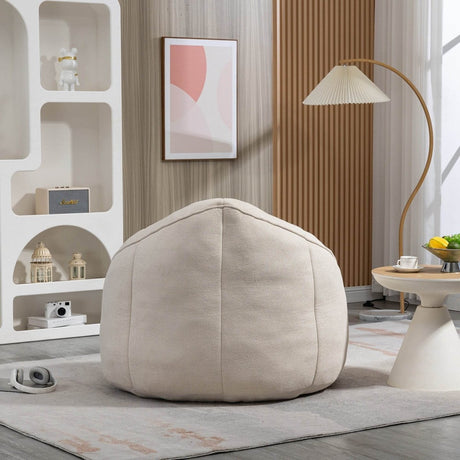Microfiber Foam Filled Bedding Bean Bag Chair - Calmora - Sleep Galleria