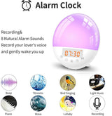 WiFi Voice Control Smart Sunrise Wake-Up Light - Sleep Galleria