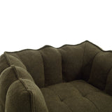 Soft Chenille Bean Bag Chair with Foam - Calmora - Sleep Galleria