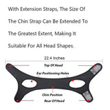 Viral anti Snoring Chin Strap Sleep Apnea Snore Stop Belt Snoreless Sleep Jaw Solution