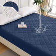 Waterproof Quilted Cotton Fitted Sheet Full Size - Sleep Galleria